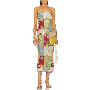 Yumi Kim 'Nevada' Yellow Satin Dress Size XS